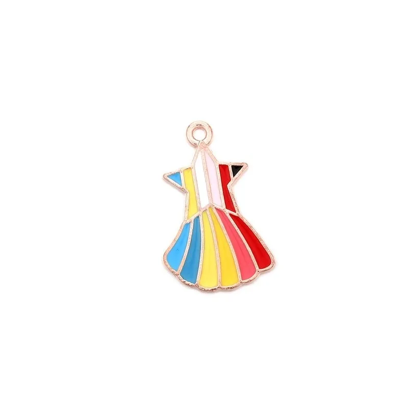 1 Piece Simple Style Clouds Rainbow Windmill Zinc Alloy Enamel Jewelry Accessories