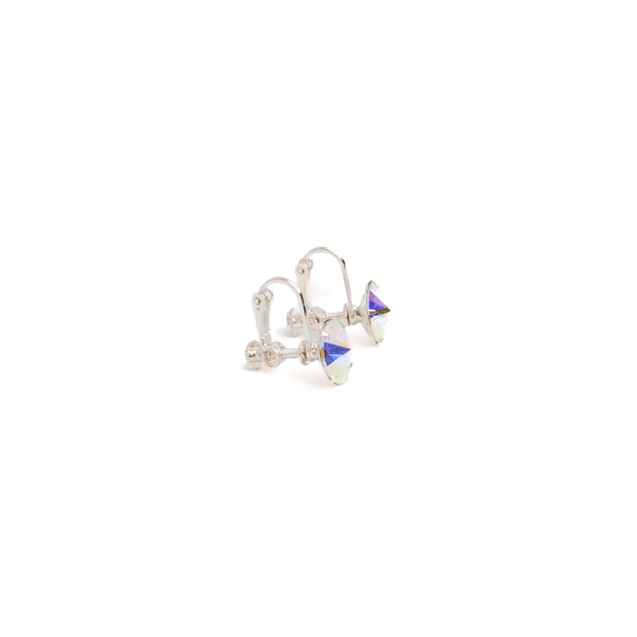 10mm Solitaire Earrings