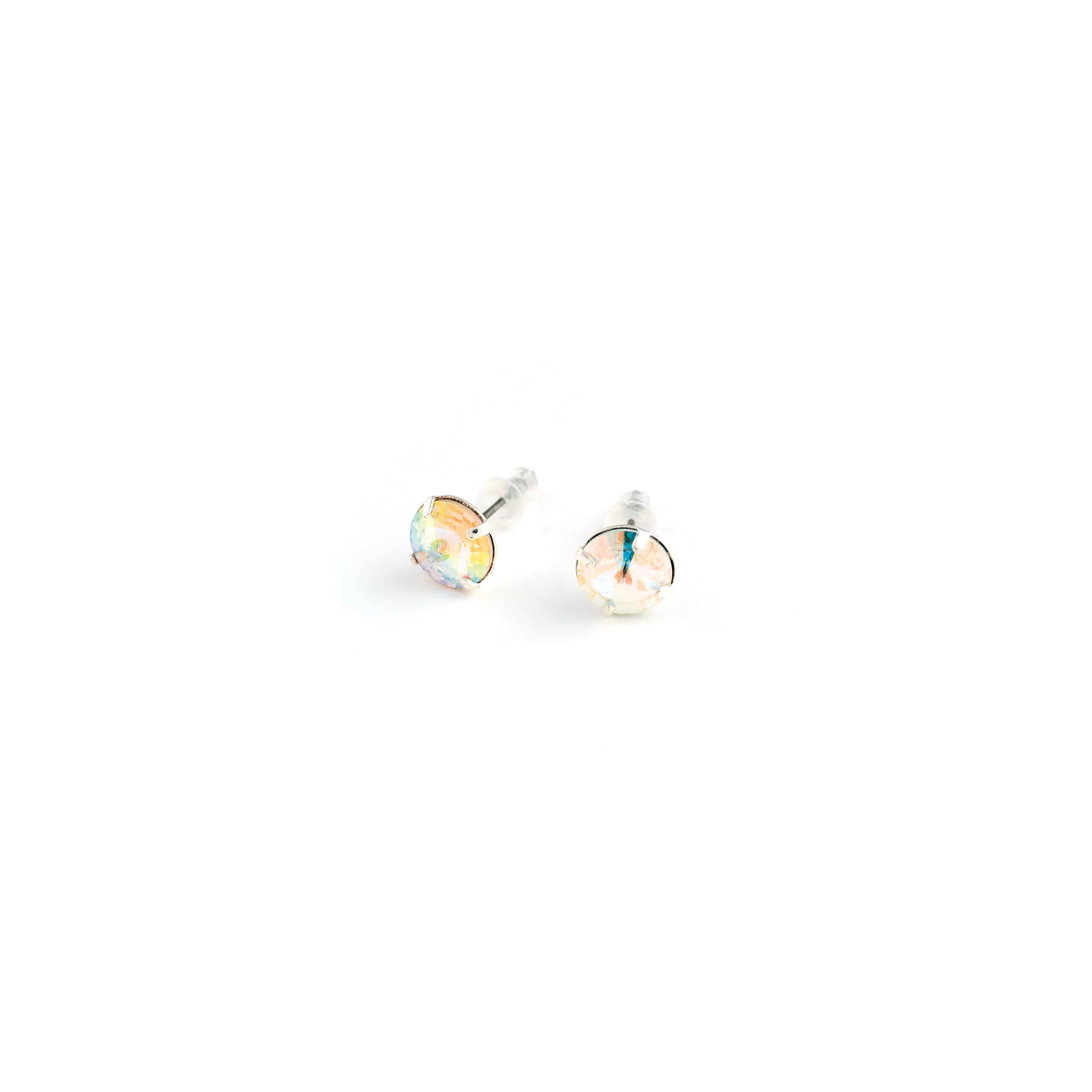 10mm Solitaire Earrings