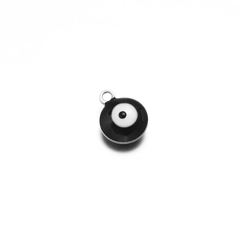 20 PCS/Package 304 Stainless Steel Devil's Eye Pendant