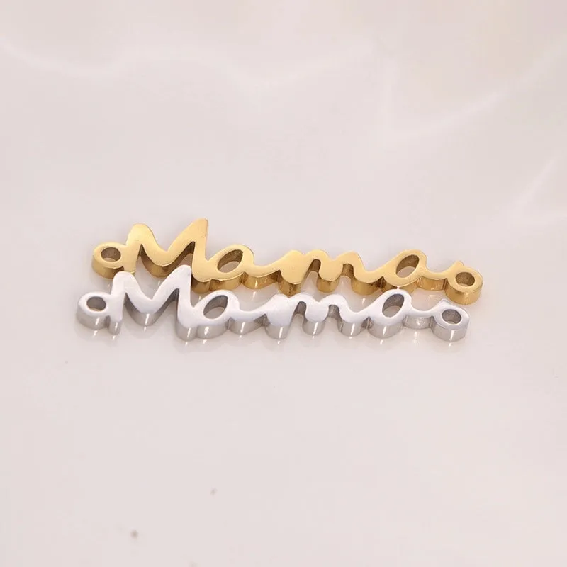 7*32mm 304 Stainless Steel Letter Pendant