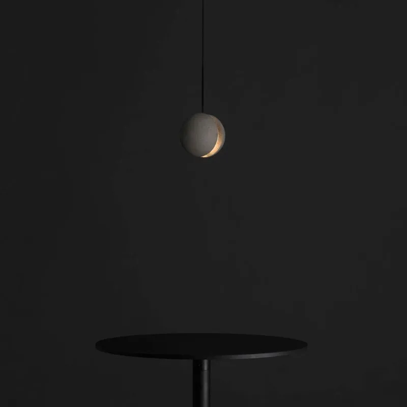 BENTU Moon Concrete Suspended Pendant