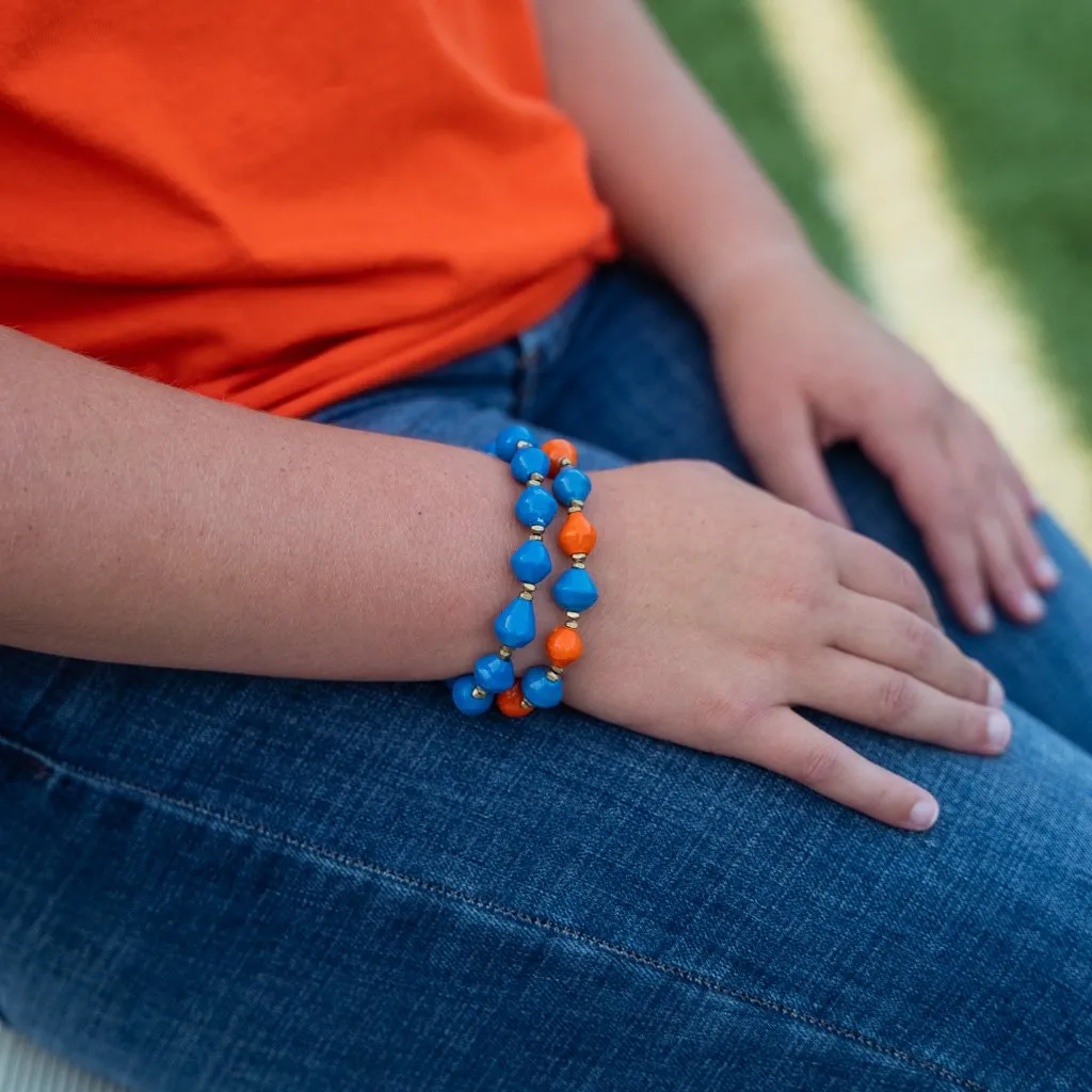 Bracelet -  Blue & Orange Team Signature