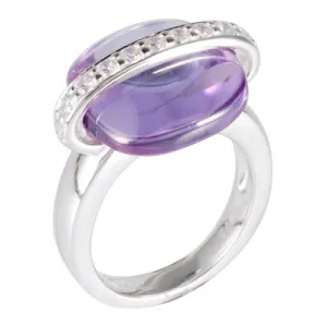 Bubblegum - Amethyst Colored CZ Ring