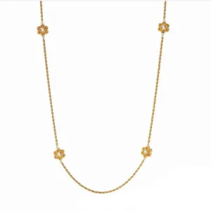 Colette Pearl Station Necklace