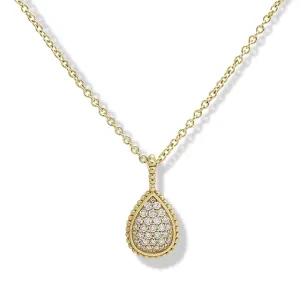 Diamond Teardrop Pendant