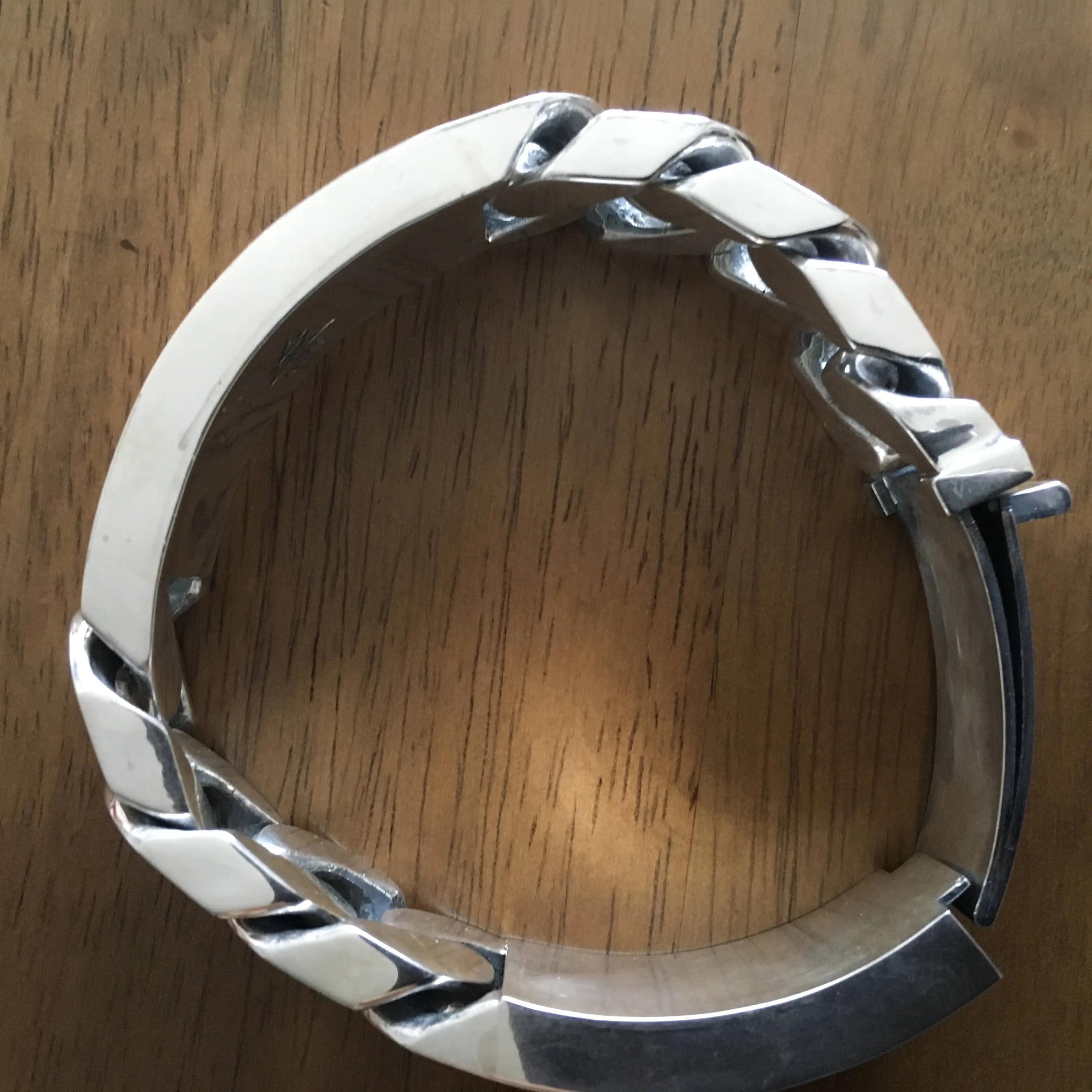 Double Plate Identity Bracelet - 22mm Wide