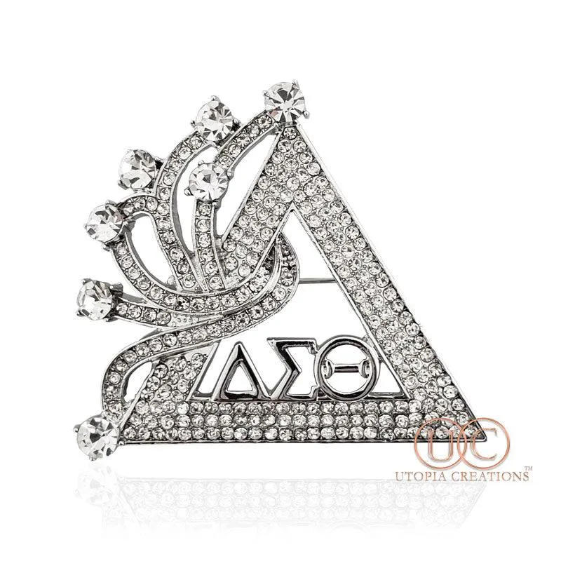 DST "Soaring Seven" ΔΣΘ Pyramid Brooch