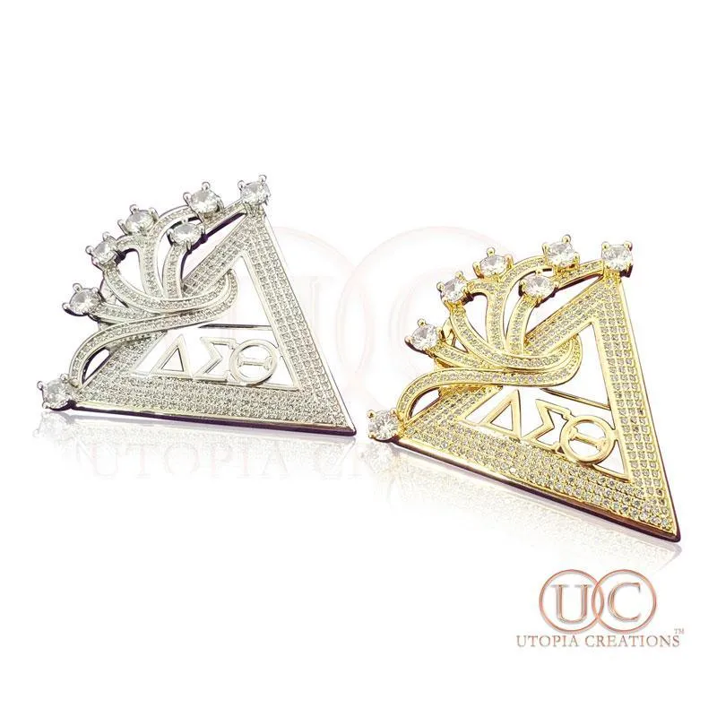 DST "Soaring Seven" ΔΣΘ Pyramid Brooch