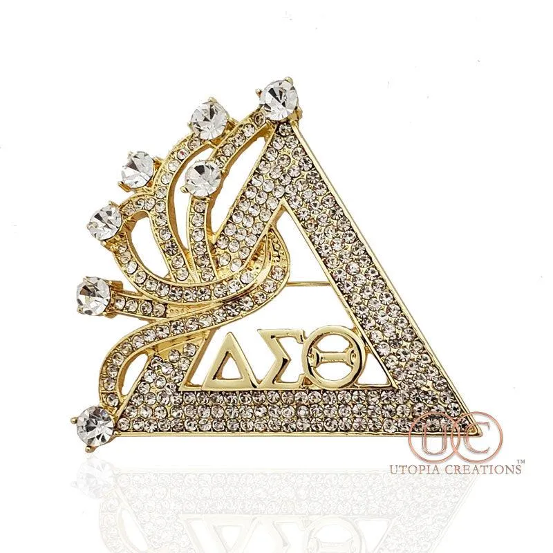 DST "Soaring Seven" ΔΣΘ Pyramid Brooch