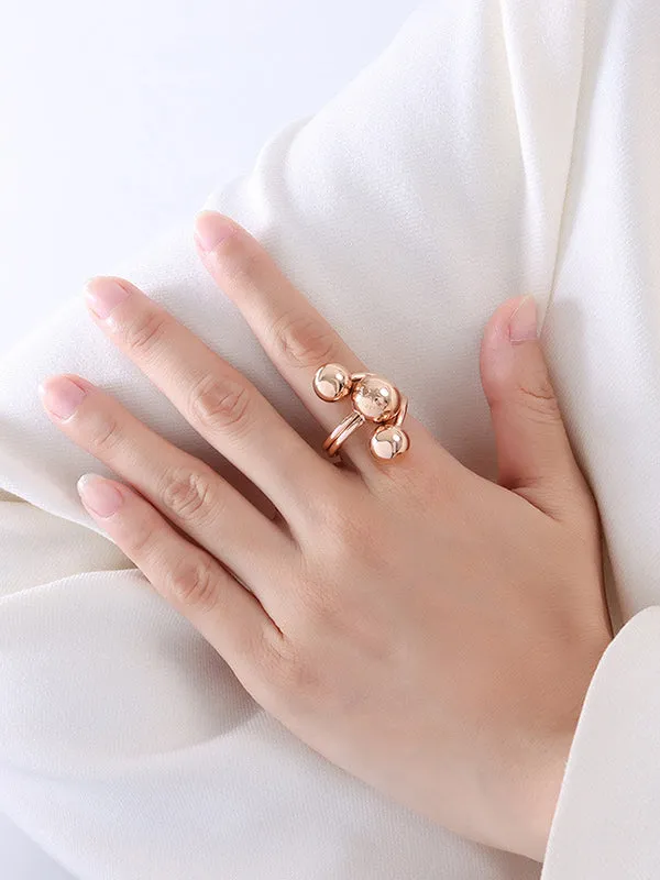 Geometric Star Shape Rings Accessories