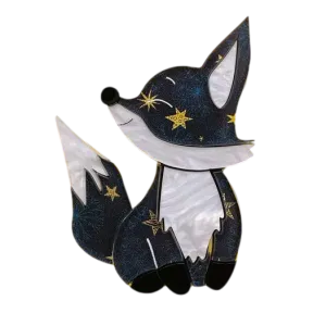 Joy the star 🦊 fox  - Brooch - Set of 4