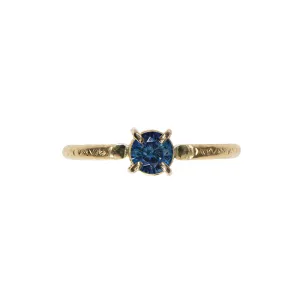 Montana Sapphire Ring - 18k Gold