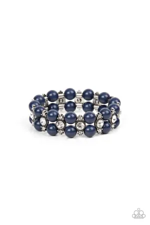 Paparazzi Bracelet ~ Starlight Reflection - Blue