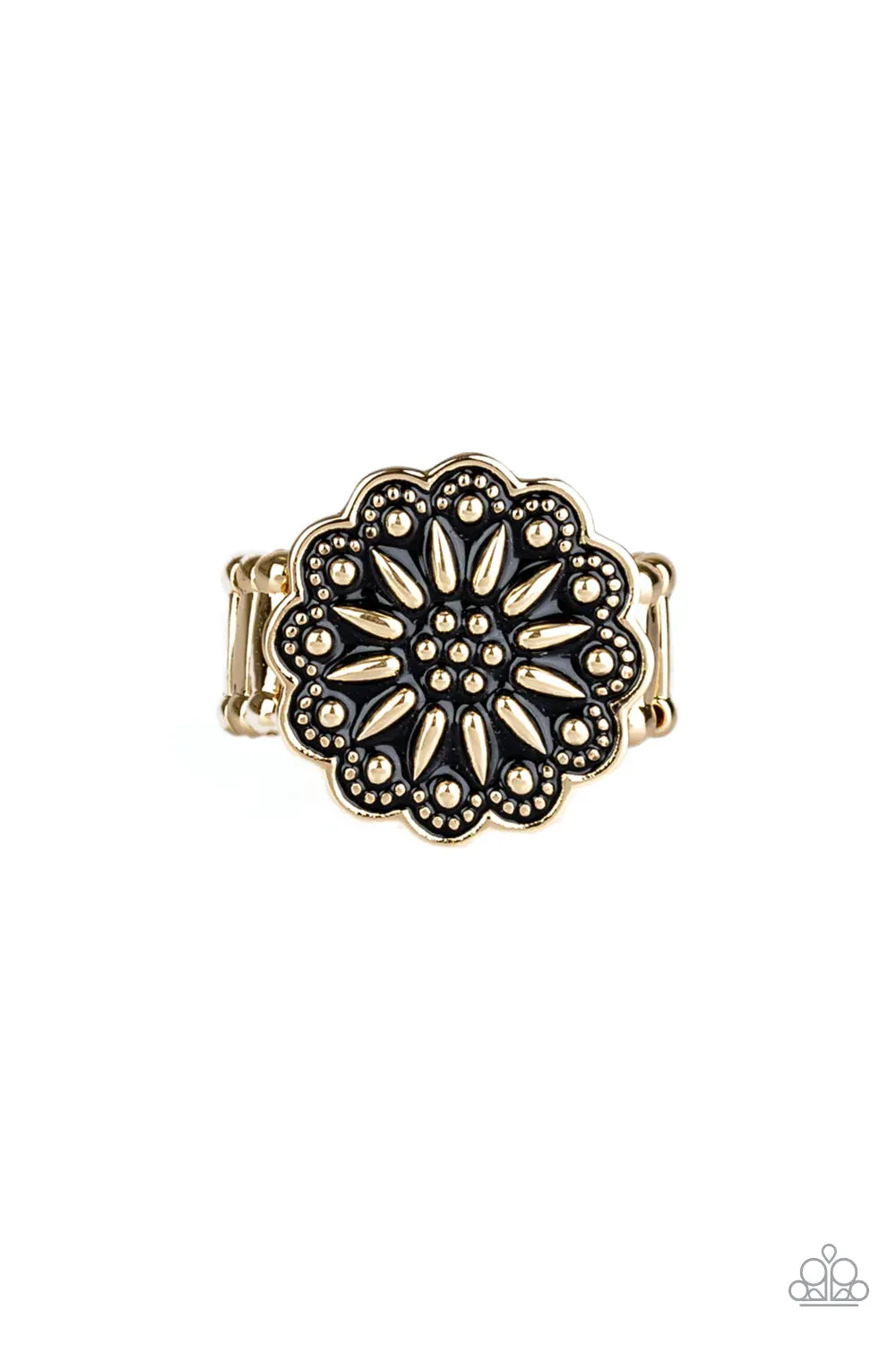 Paparazzi Ring ~ Desert Sunflower - Gold