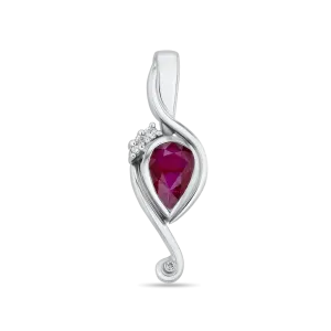 Ruby Red Pendant