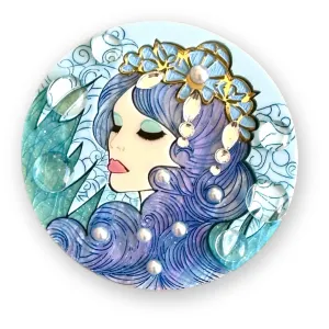 Sea muse 🌊 - brooch