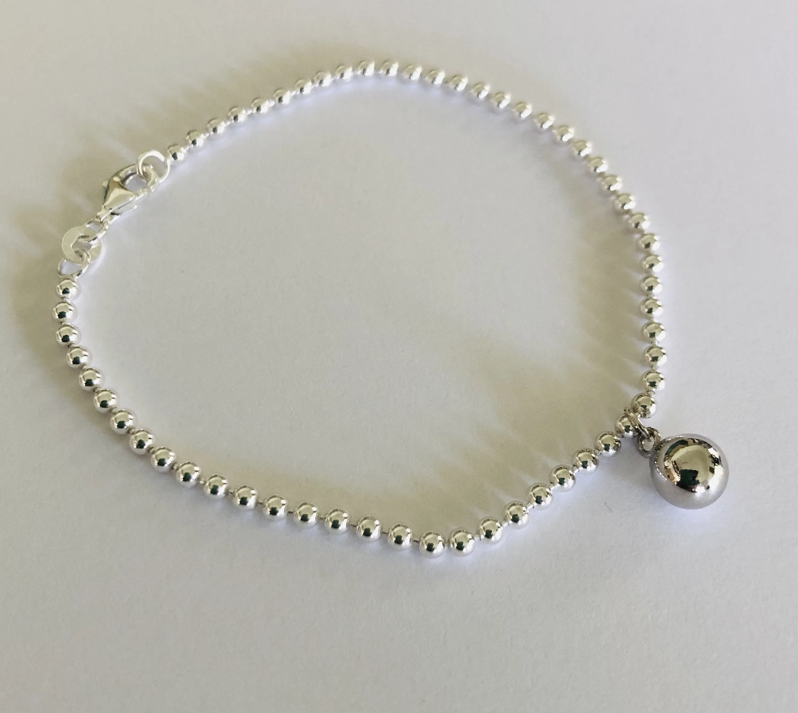 Silver Ball Bracelets  Ai221B