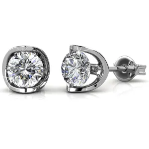 Star Mizar Stud Earrings Embellished With SWAROVSKI Crystals