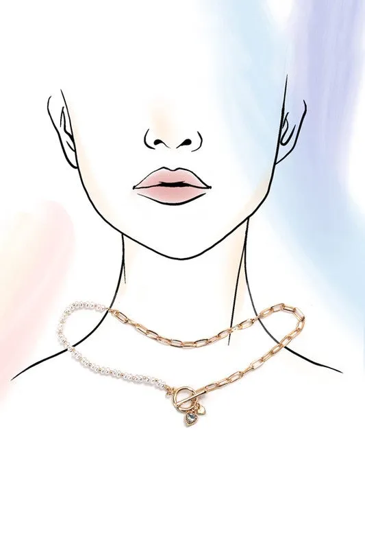 Talia Toggle Necklace