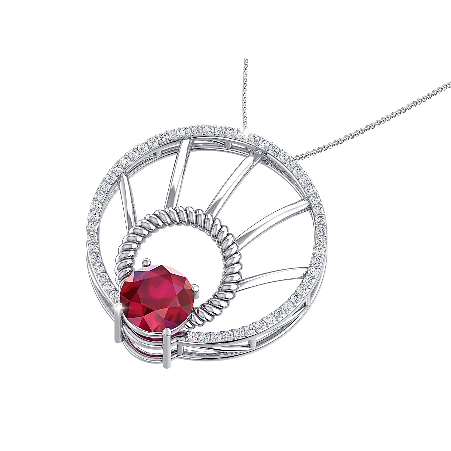 THE RUBY SPECTRE PENDANT