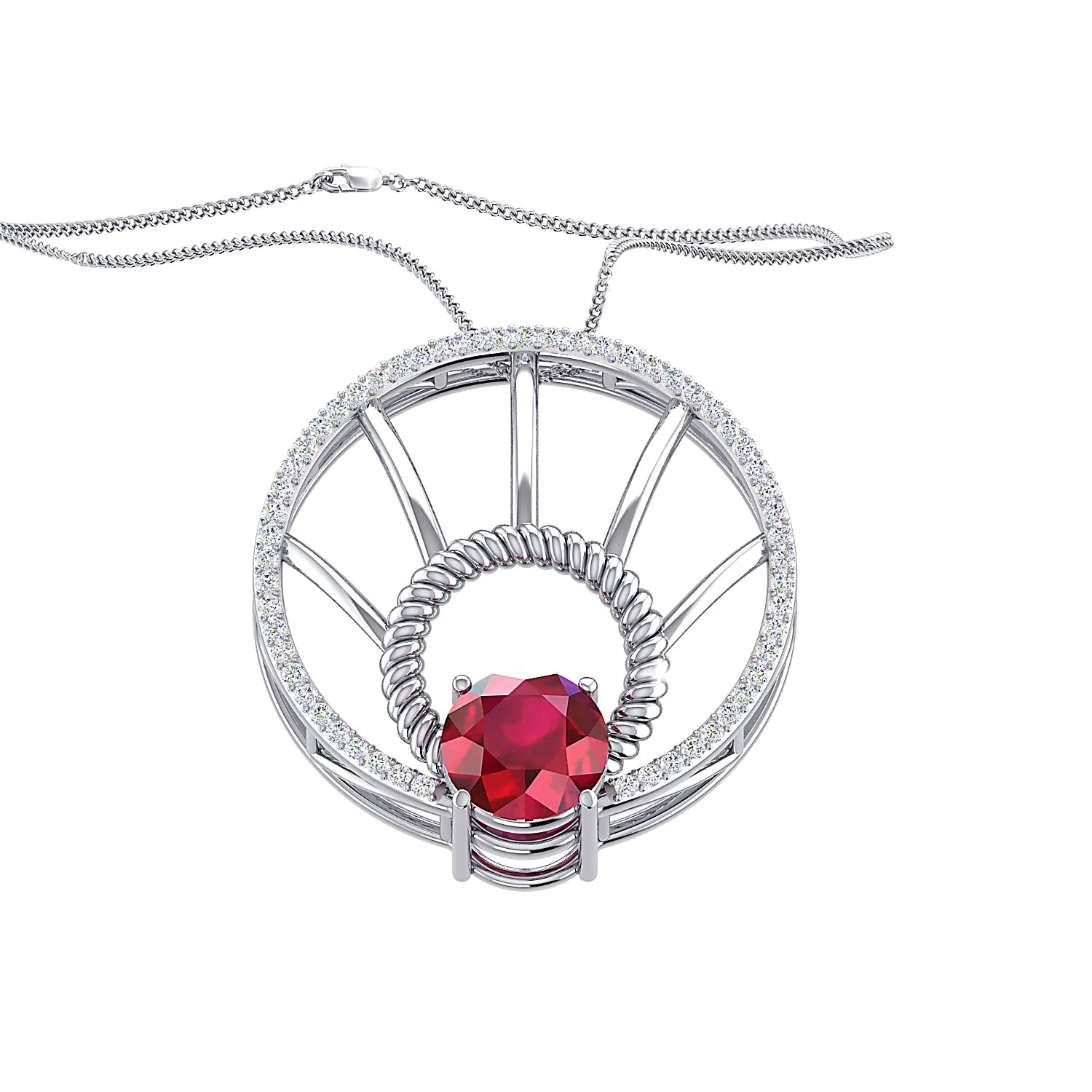 THE RUBY SPECTRE PENDANT