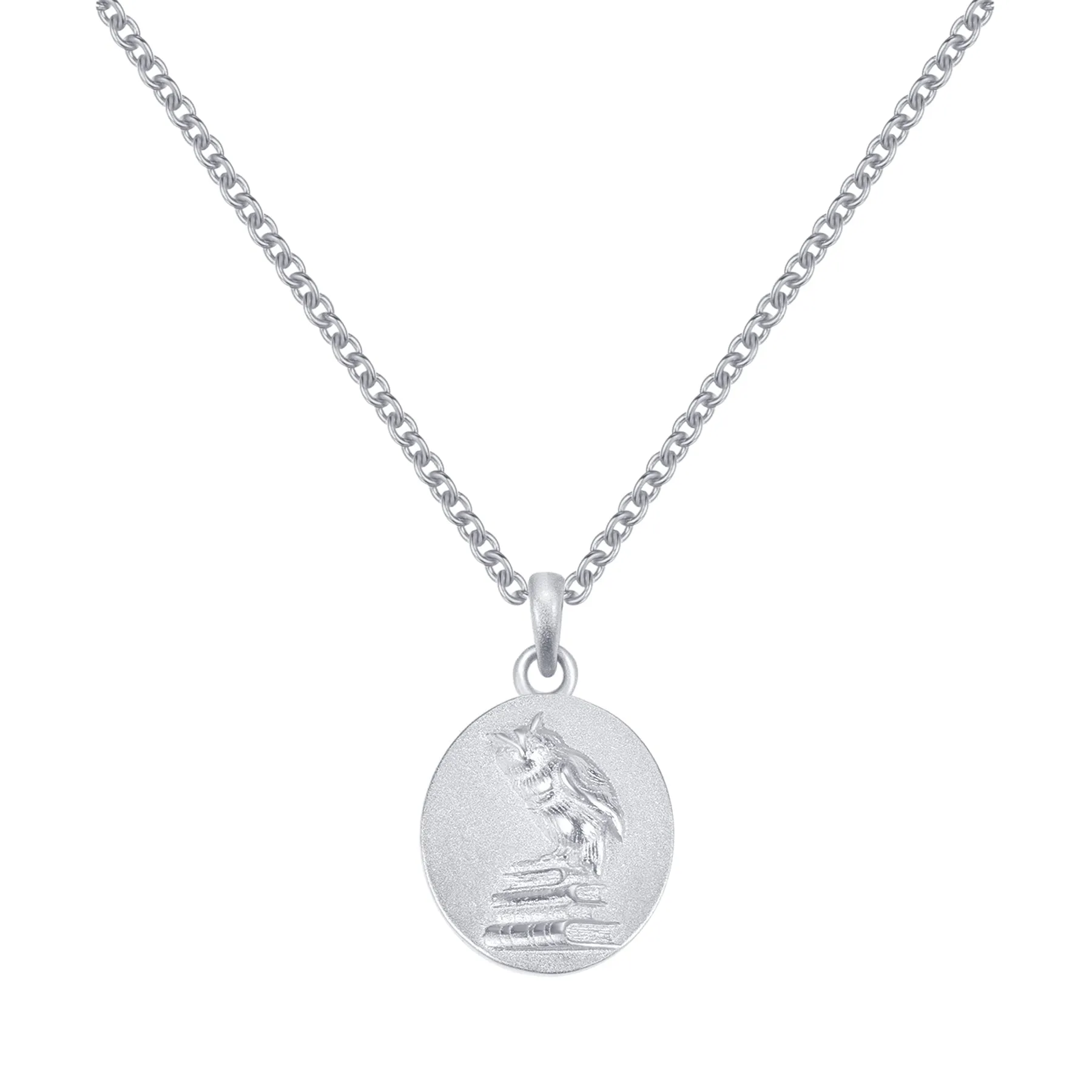 The Wise Pendant Necklace Sterling Silver