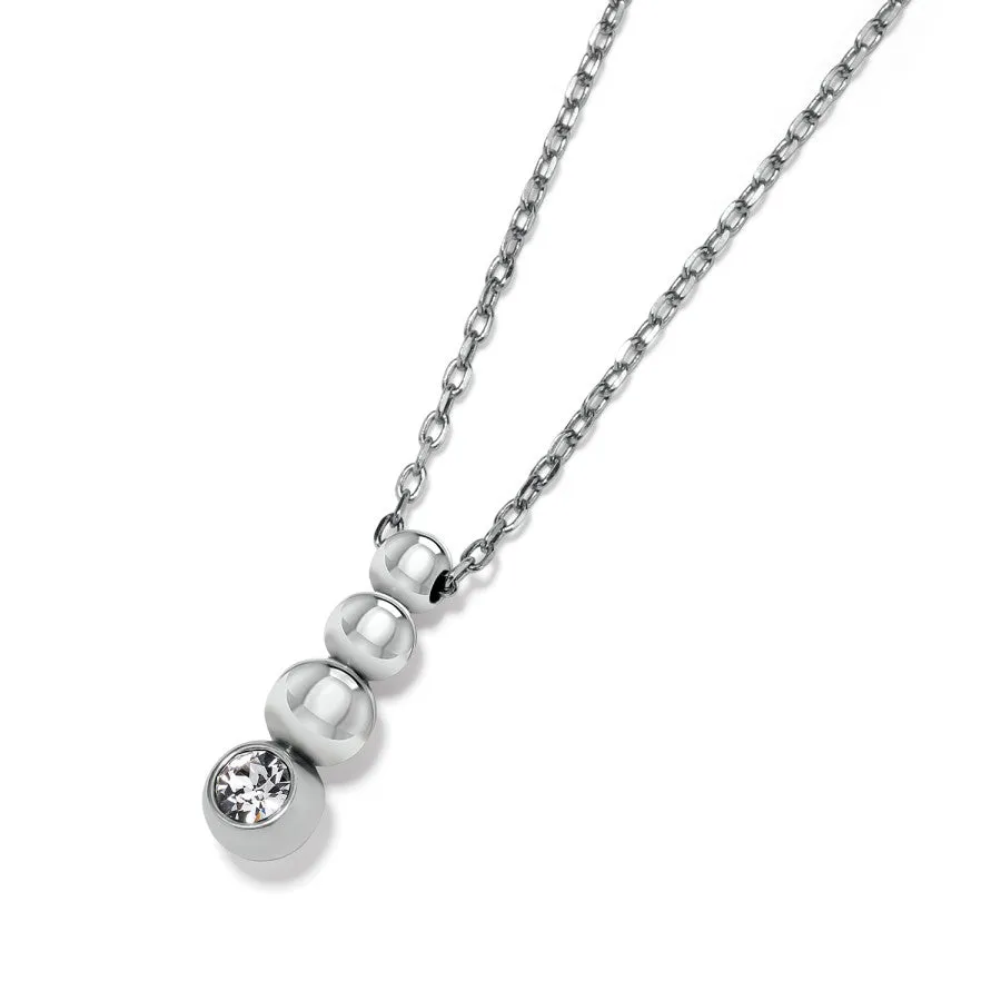 Twinkle Granulation Reversible Drop Necklace