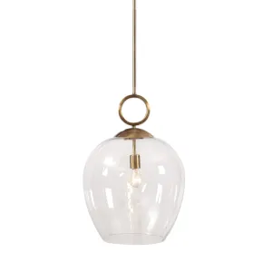 Uttermost Calix Large Blown Glass 1 Light Pendant